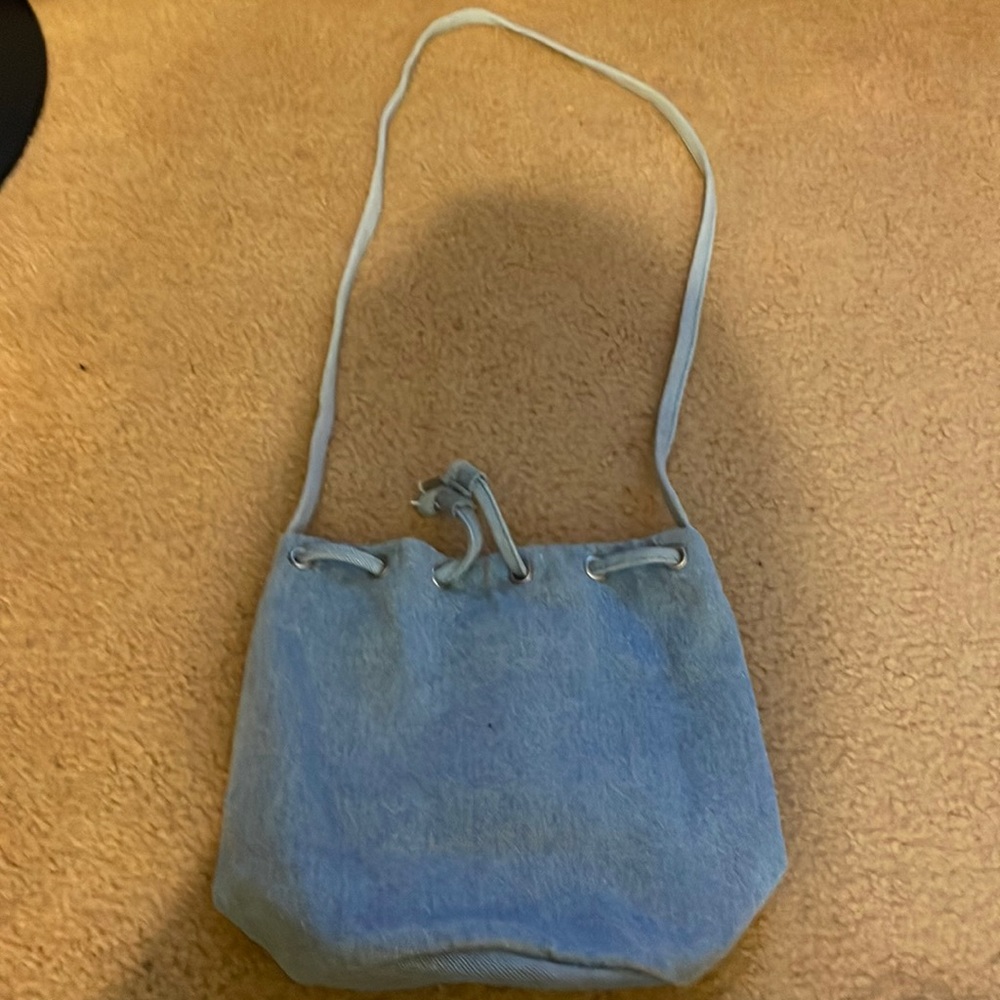 Baggu crossbody denim bag